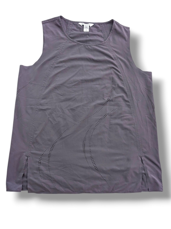 Athleta Tops - Athleta Zephyr Refined Tank Cami Top  Sz M Dusk Violet Purple Laser Cut